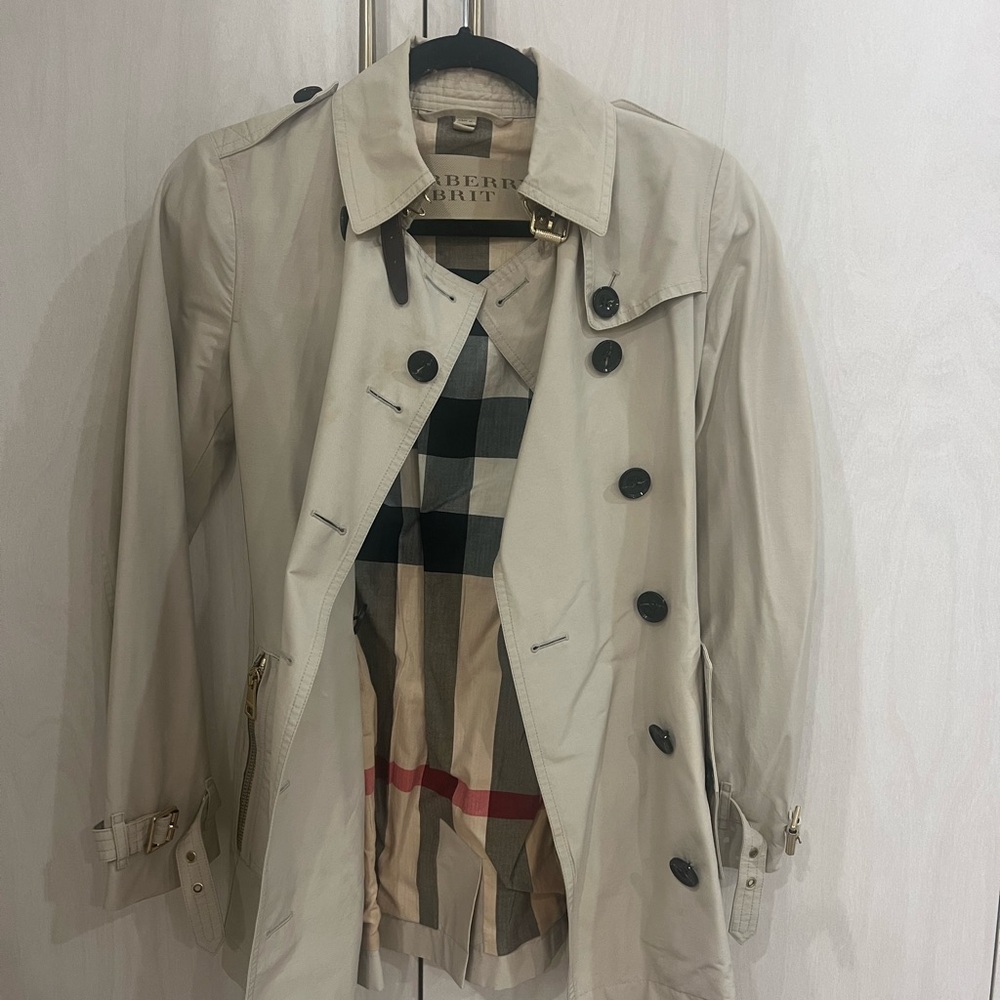 Burberry Beige Trench Coat